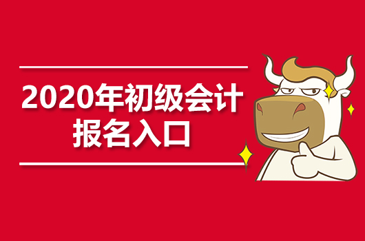 2020年初级会计网上报名系统登录入口