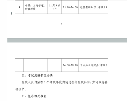 上海经济师考试报名通知5
