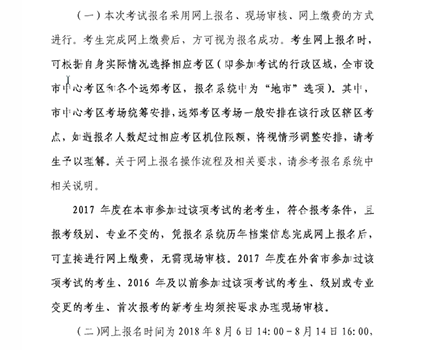 上海经济师考试报名通知6