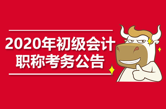 2020年初级会计职称考试报名公告