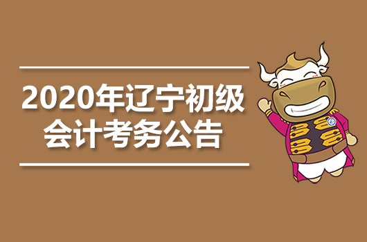 2020年辽宁初级会计职称考试报名简章